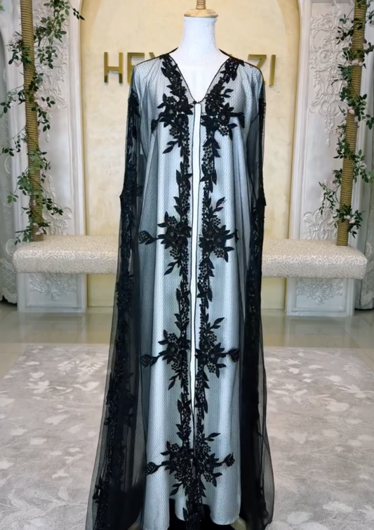 Angelic Lace Abaya