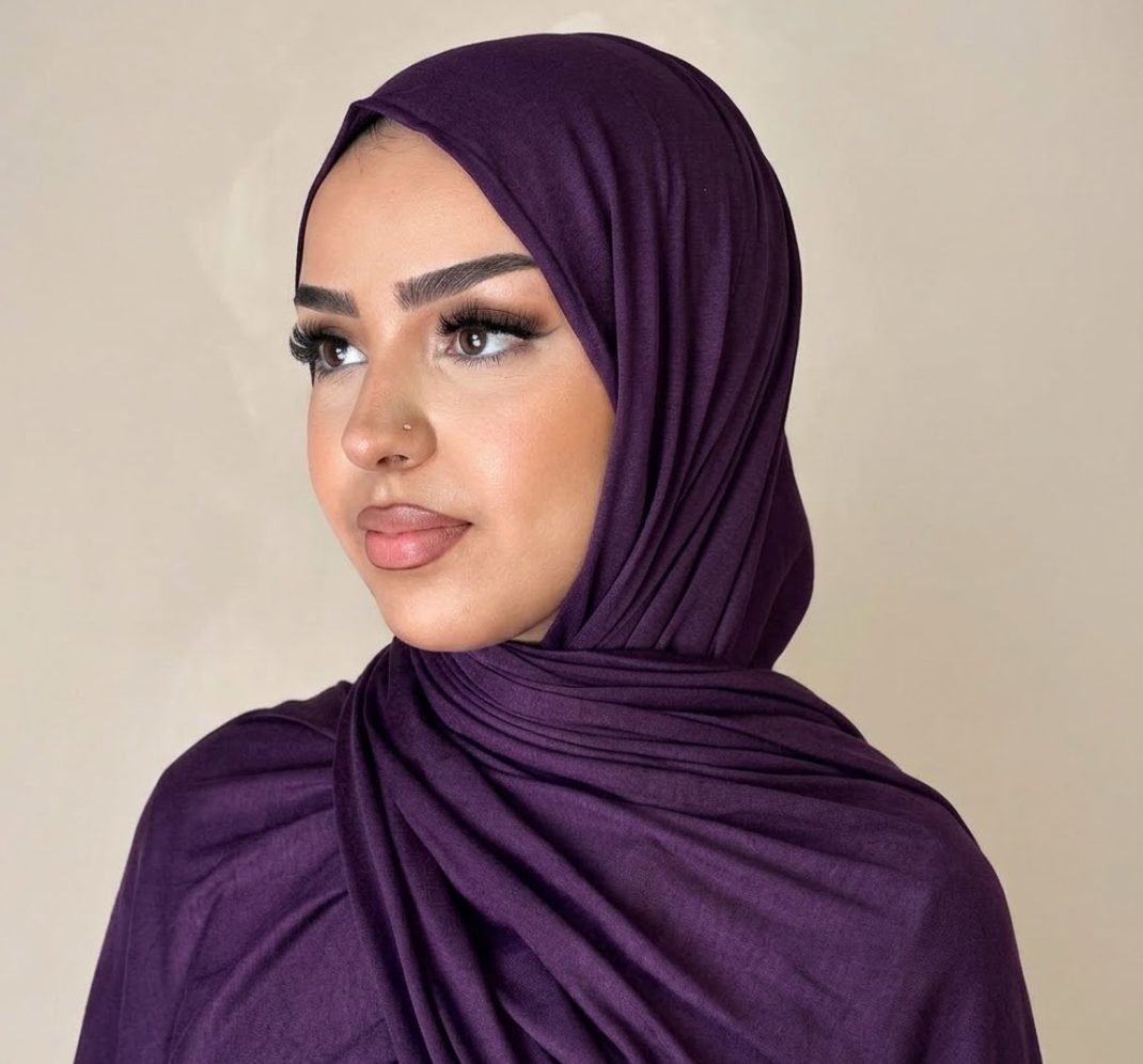 Set Of 4 Jersey Instant Hijab