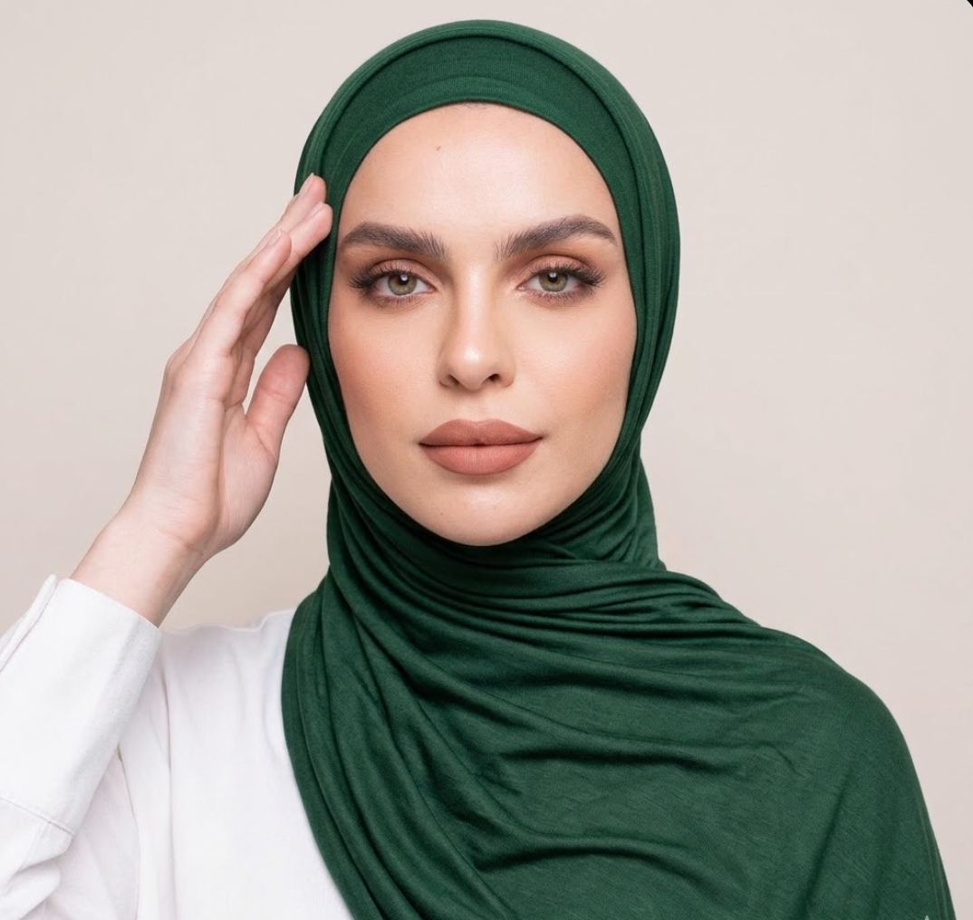 Set Of 4 Jersey Instant Hijab