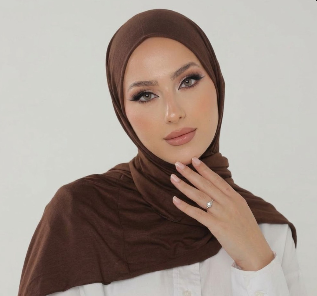 Set Of 4 Jersey Instant Hijab