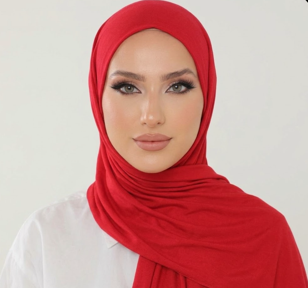 Set Of 4 Jersey Instant Hijab