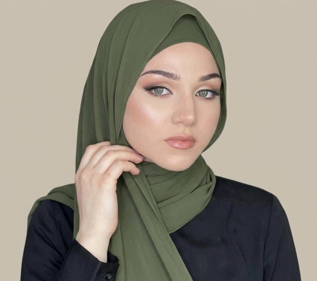 Set Of 4 Chiffon Instant Hijab