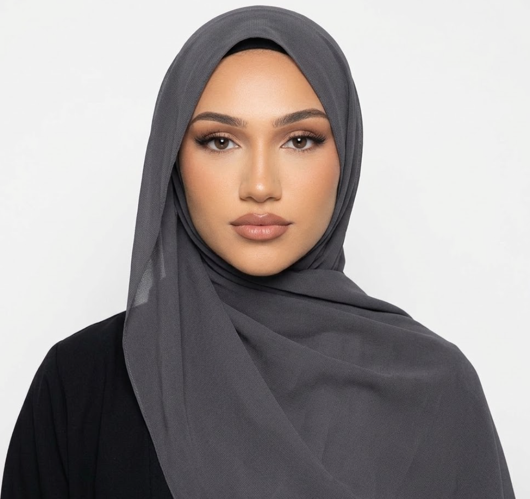 Set Of 4 Chiffon Instant Hijab