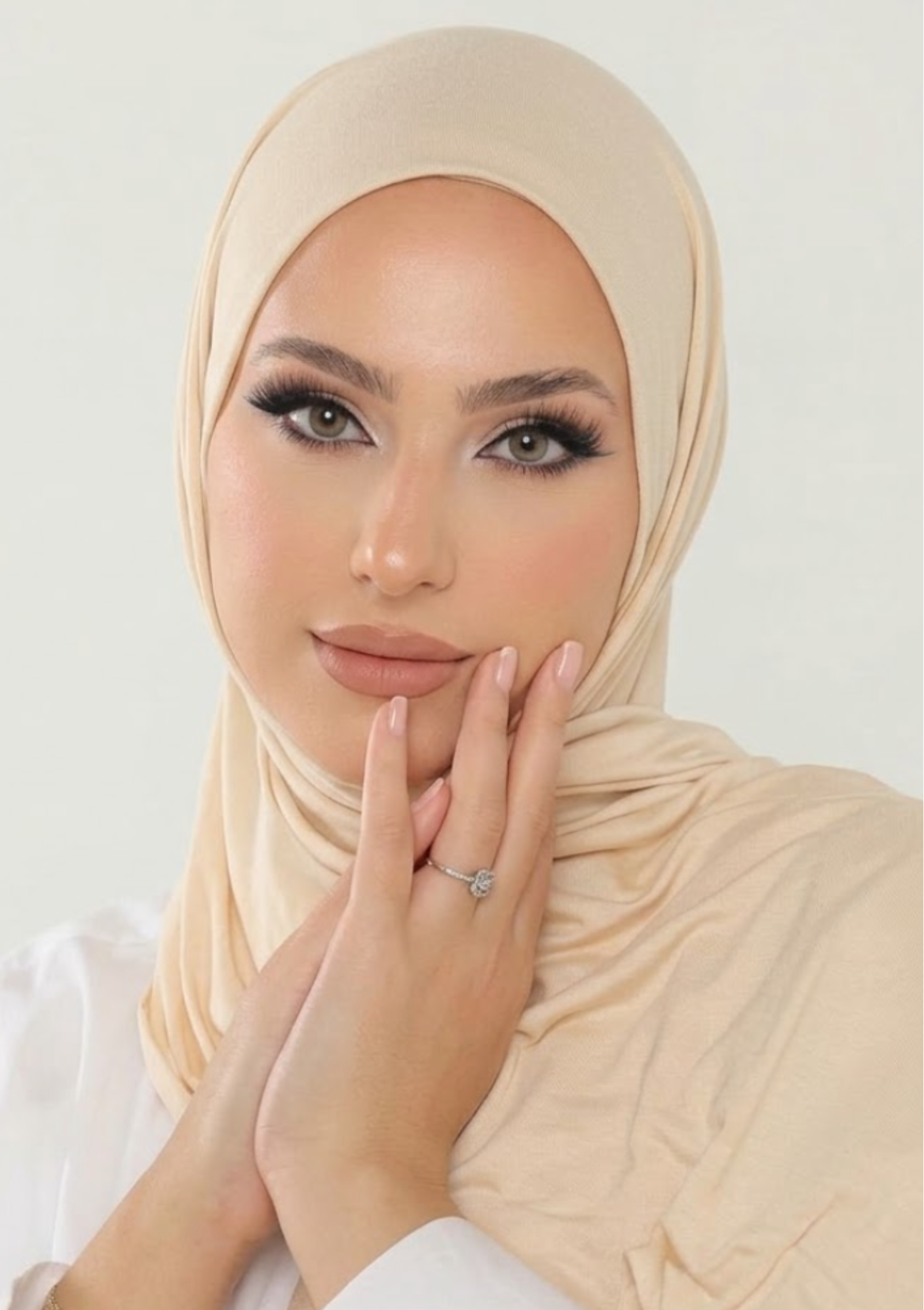 Set Of 4 Jersey Instant Hijab