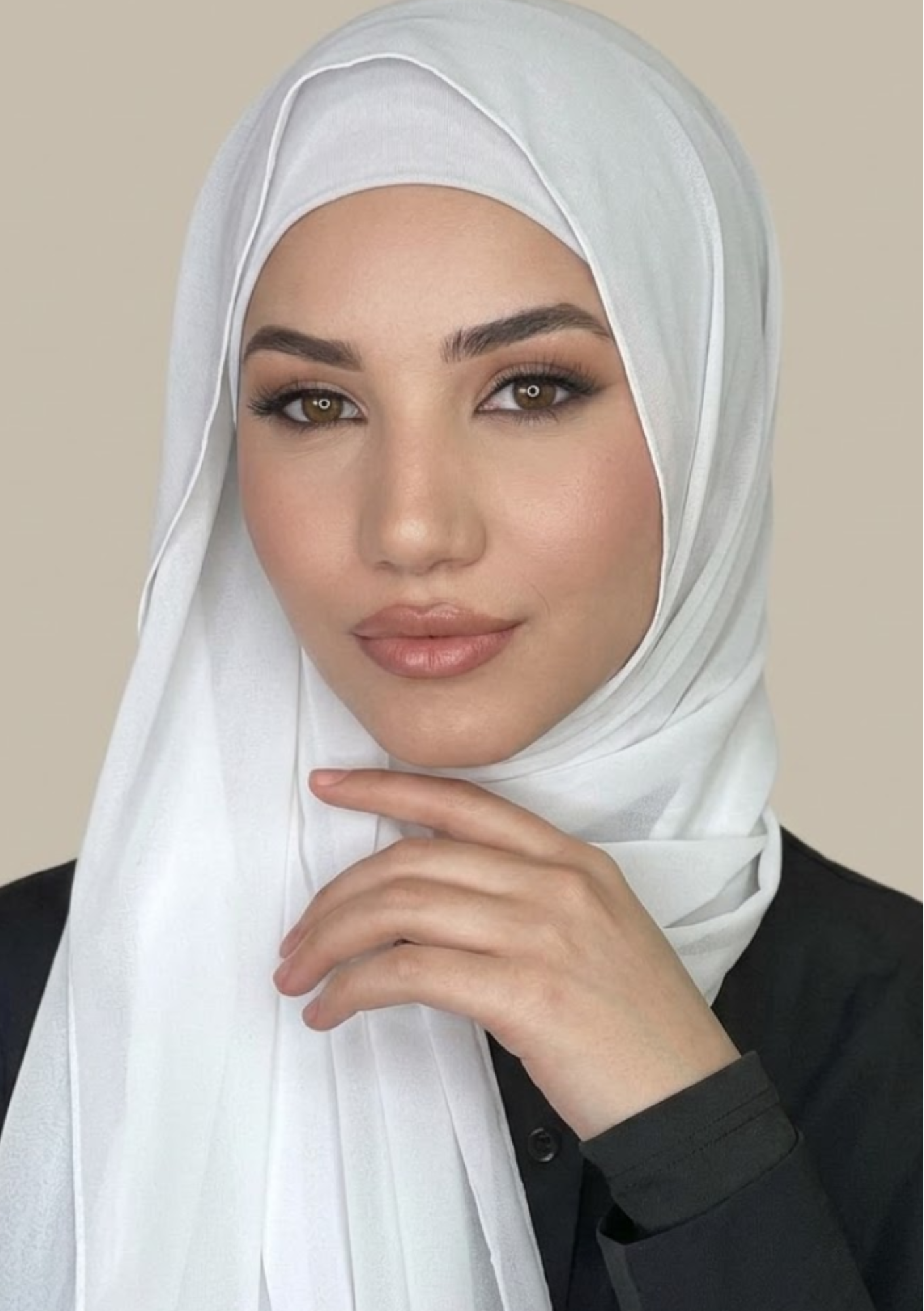 Set Of 4 Chiffon Instant Hijab