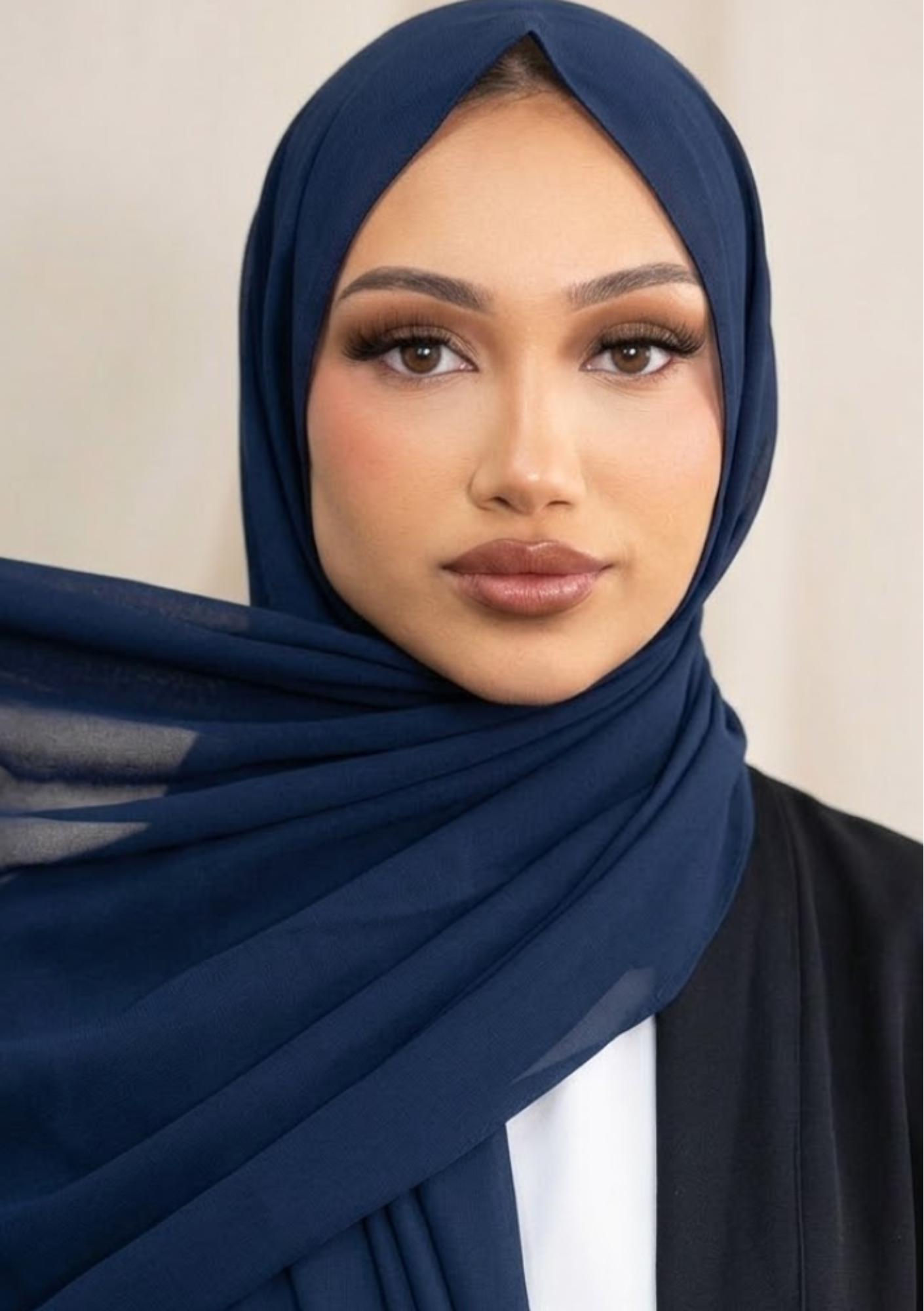 Set Of 4 Chiffon Instant Hijab