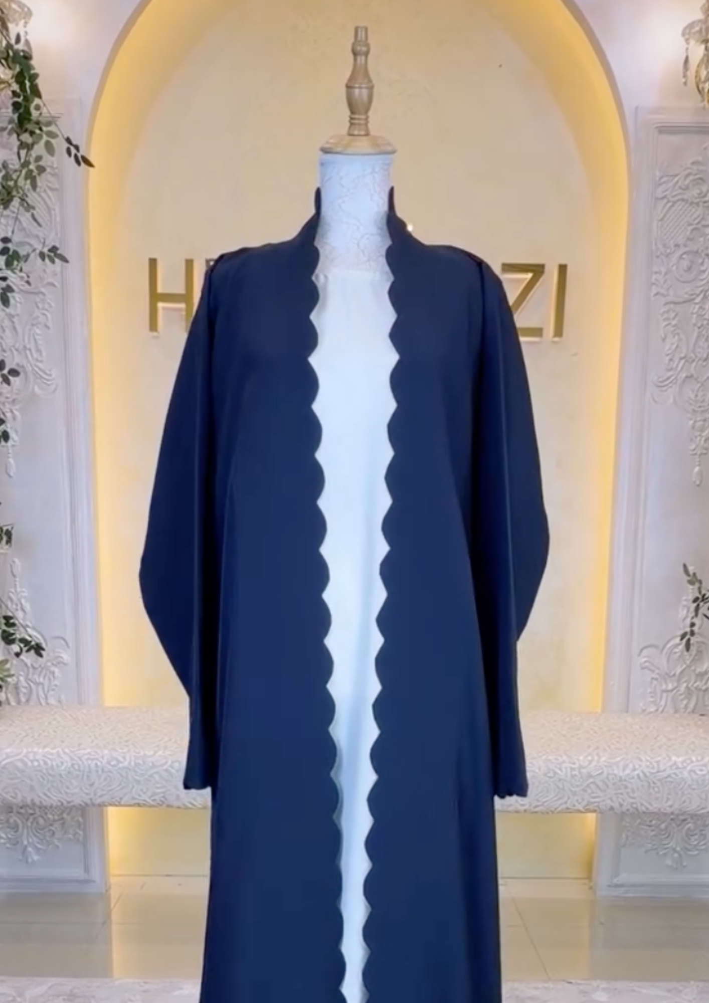 Sapphire Breeze Abaya