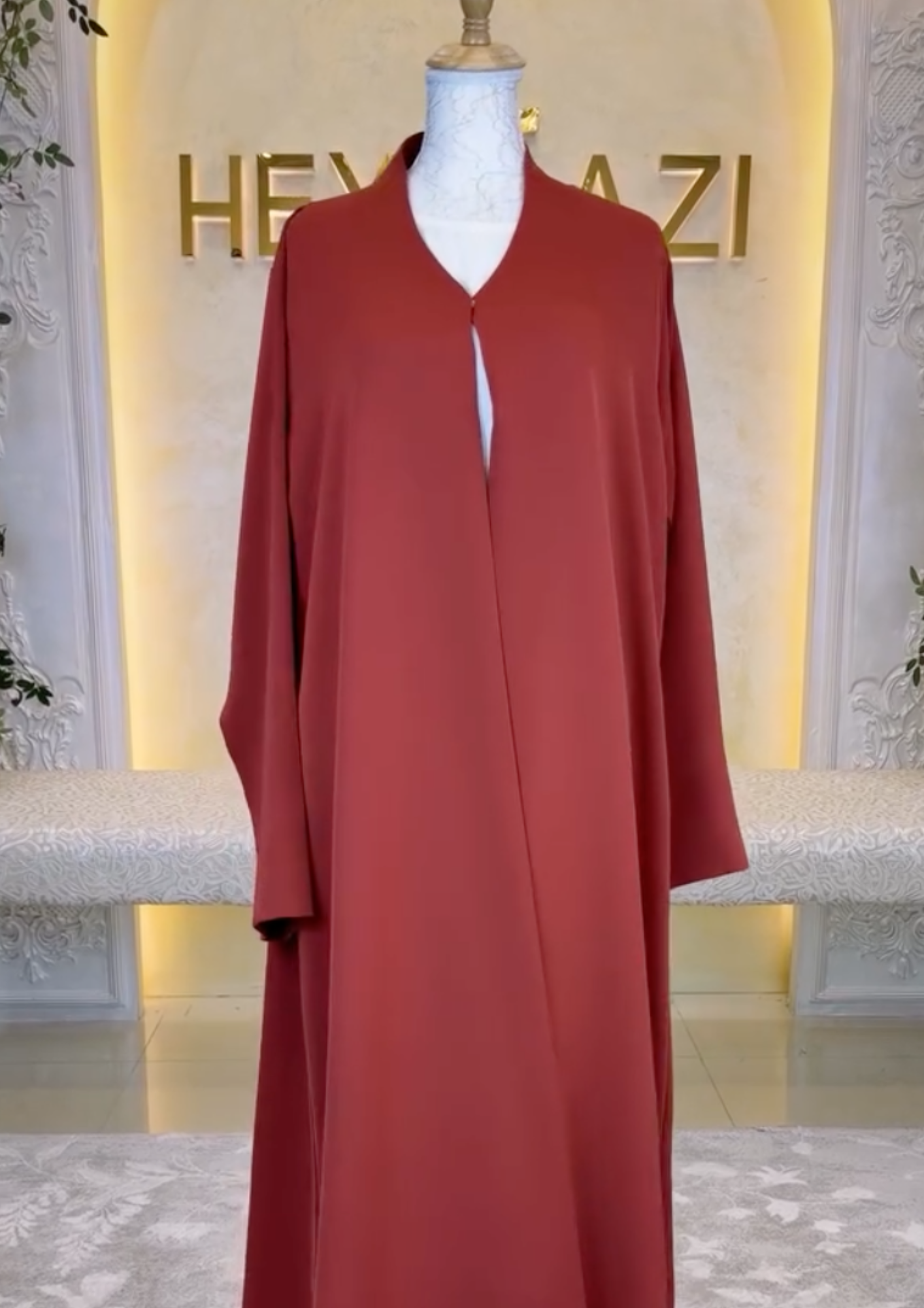 Crimson Grace Abaya