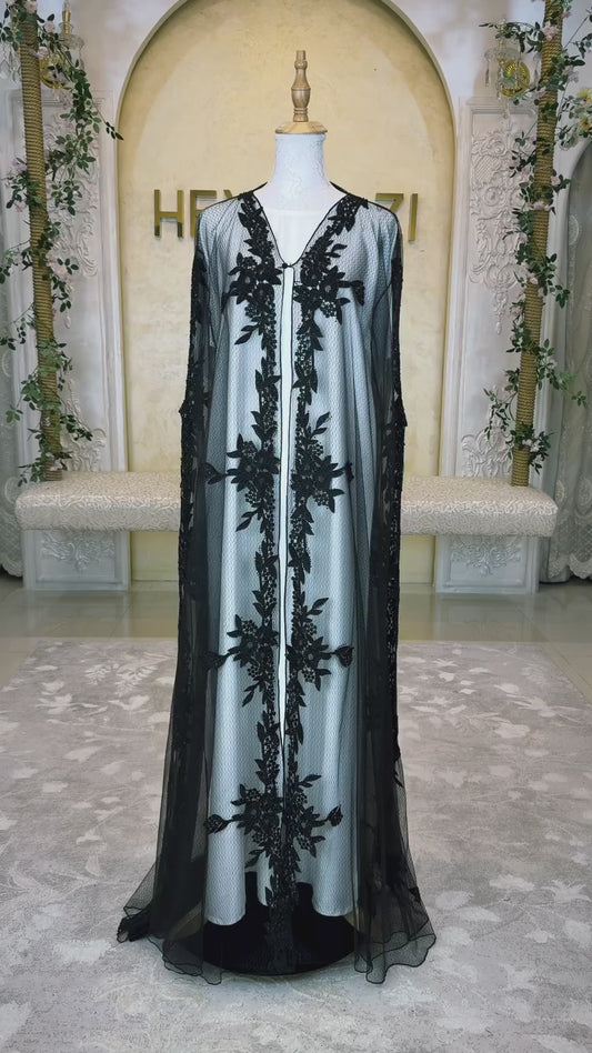 Angelic Lace Abaya